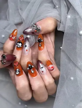 ネイル ラベンダー💖日暮里 ルル💖ネイルのネイルデザイン