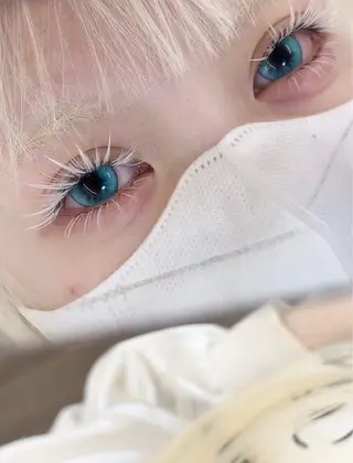 マツエク・マツパ S+アサクサ束感 外国人風パリジエンヌのマツエク・マツパデザイン