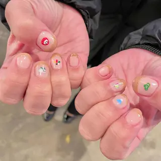 ネイル シモダ カスミ 🦀 @ksm_smdのネイルデザイン