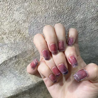 ネイル Amber21.所属・Nagahama Akariのネイルデザイン