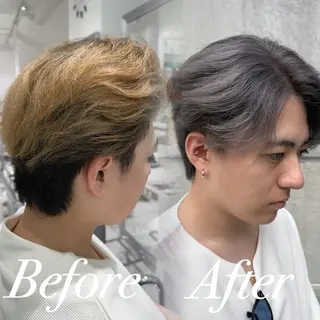 メンズ 韓国スタイル🇰🇷 児島葉月のヘアスタイル