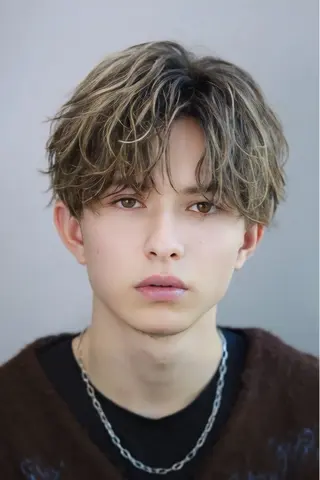 パーマ メンズ REI men's salon所属・京都メンズ/メンズパ ーマ　中川弥音のヘアスタイル