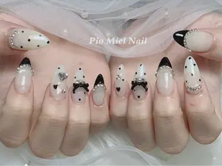 ネイル HANA 長さだしのネイルデザイン