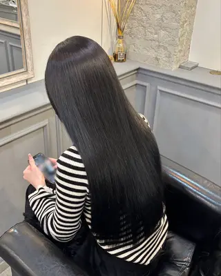 ロング カラー 関口 玲那のヘアスタイル