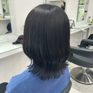 セミロング 🤍大人っぽ韓国暗髪 🤍Asuka🤍のヘアスタイル