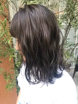 ミディアム カラー ヘアアレンジ ショートボブ💗 ヤマネシオリのヘアスタイル