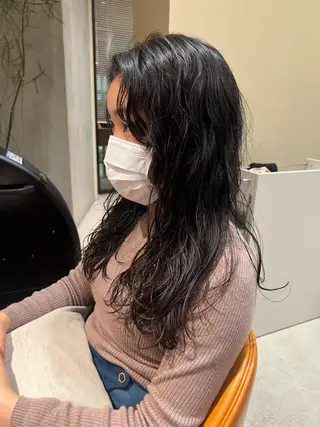 パーマ 加藤木麻彩 NEROのヘアスタイル