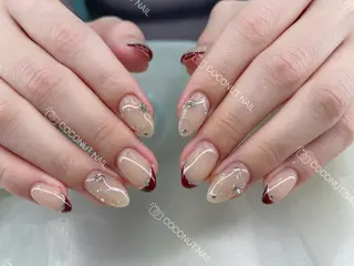 ネイル 神田 ココナッツのネイルデザイン
