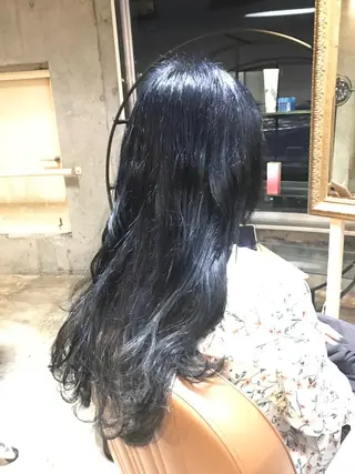 ロング カラー パーマ ヘアアレンジ メンズ ネイル マツエク・マツパ サロンドミルク 原宿のヘアスタイル