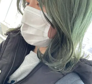 ミディアム カラー tablier所属・北名古屋 /美容院カフェのヘアスタイル