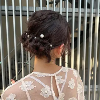 ミディアム elena byartefice所属・安達 萌花のヘアスタイル