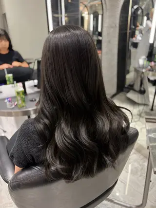 ロング カラー 韓国ヘア🎀艶髪 RISAのヘアスタイル