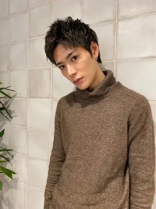 ショート メンズ 横手 愛美のヘアスタイル