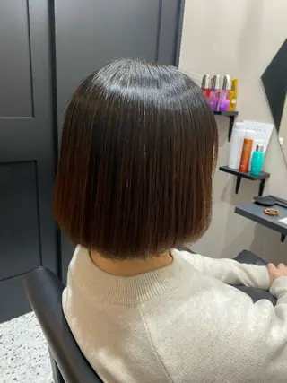 ショート パーマ 美髪×髪質改善 🖤Yukineのヘアスタイル