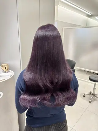 ロング カラー ほのか./韓国ヘア /透明感カラーのヘアスタイル