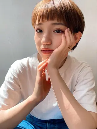 ショート カラー メンズカット特化柏駅 徒歩3分LOUのヘアスタイル