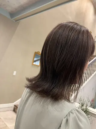 セミロング Calbari 中田 莉紗/奥州市水沢のヘアスタイル