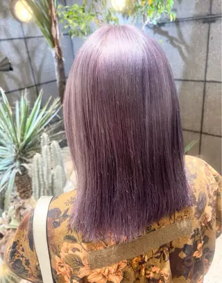 ミディアム カラー 学生人気no.1 🦋ナツミのヘアスタイル