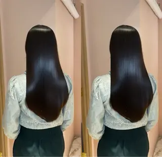 ロング youres hair髪質改善トリートメント＆ヘッドスパ日吉店所属・日吉/髪質改善× 艶カラー/ 永田颯のヘアスタイル