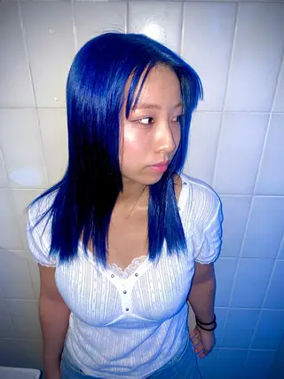 セミロング habitt所属・Fu jiのヘアスタイル