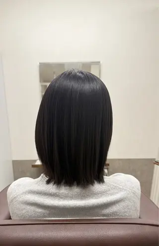 ショート パーマ 髪質改善🪽半個室 サロン新宿3丁目のヘアスタイル