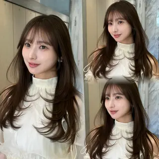 ロング 銀座副店長/レイヤー /髪質改善/田島のヘアスタイル