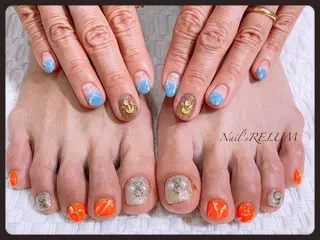 ネイル THECOLORS所属・近貞 莉奈のネイルデザイン