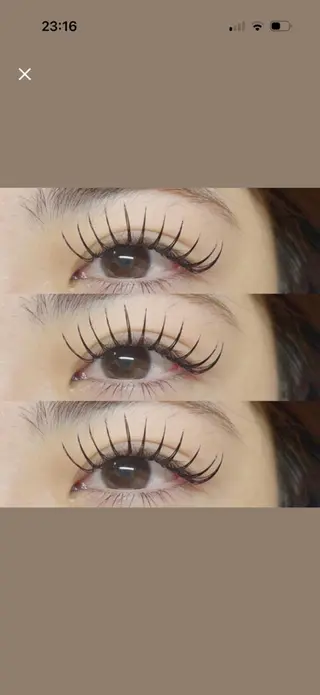 マツエク・マツパ Baby step.nのマツエク・マツパデザイン