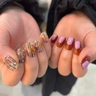 ネイル ASA nail / ニュアンス☀︎個性派のネイルデザイン