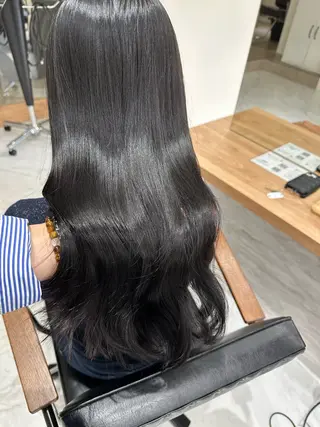 ロング カラー モリシュンスケ /レイヤー/髪質改善のヘアスタイル