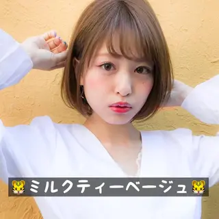 セミロング M.O.D渋谷所属・🫧渋谷美容師 たくみ🫧のヘアスタイル