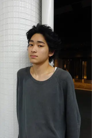 ショート メンズ メンズカット/パーマ /ユアサシュンスケのヘアスタイル