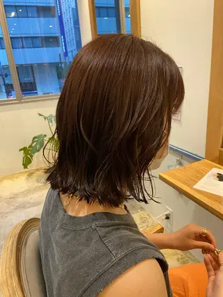 ミディアム バレイヤージュモデル 小林匠❤️‍🔥のヘアスタイル