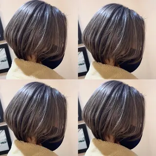 ショート カラー 髪質改善艶髪 ℍ𝔸ℝ𝕌𝕂𝔸のヘアスタイル