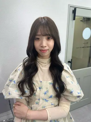 セミロング カラー 🪞個室サロン/韓国 艶髪/keito🪞のヘアスタイル