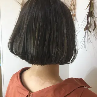 カラー 髪質改善 頭身浴/ 中田のヘアスタイル