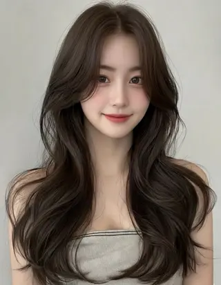 ロング belle   表参道　terrace所属・抜きっぱなしブロンド /ハイトーン/カナタのヘアスタイル