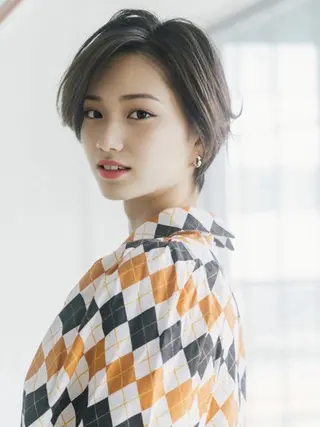 ショート 志賀 大倫のヘアスタイル