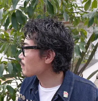 ショート パーマ ⭐️メンズ/ショート りゅうしんのヘアスタイル