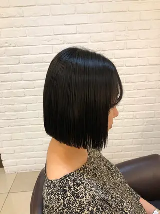 ミディアム 長山 航来 /縮毛矯正のヘアスタイル