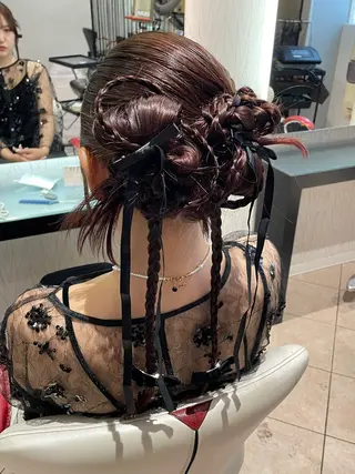 ロング 👑艶髪/カラー/ アレンジ/特化👑のヘアスタイル