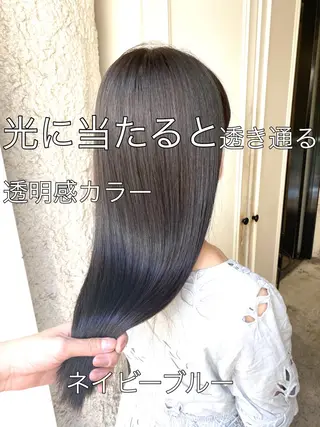 ロング SALOWIN 表参道所属・シンカ 表参道のヘアスタイル