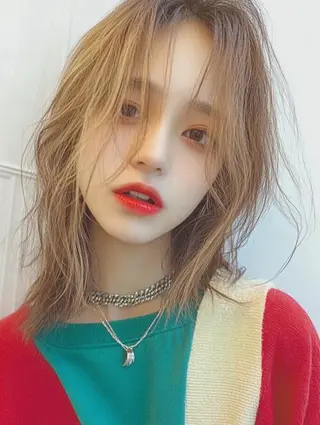 カラー GiseL kotoneのヘアスタイル