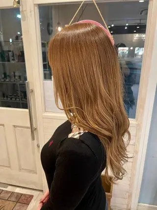 ロング カラー 🍭透明感カラー 志賀拓海🍬🌈のヘアスタイル