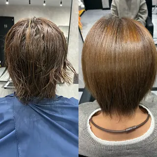 ショート ごいし たかひさのヘアスタイル