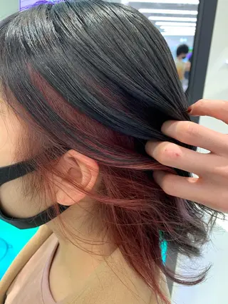 セミロング カラー ヘアアレンジ メンズ キッズ ネイル マツエク・マツパ 💕トレンドうる艶髪 💕TUNE銀座のヘアスタイル