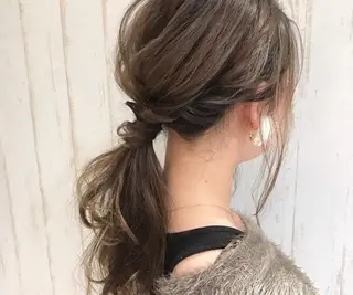 ロング ヘアアレンジ 古山 勇太のヘアスタイル