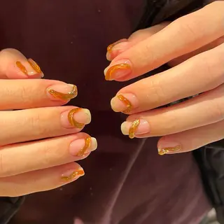 ネイル 新井 ひなののネイルデザイン