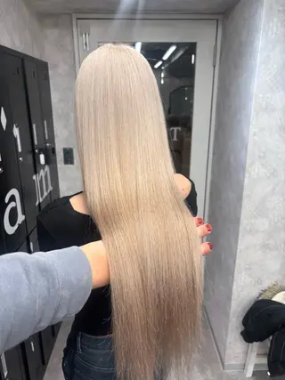 カラー ハイトーン/ギャル No.1/ルイヤのヘアスタイル