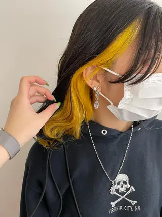 ミディアム カラー hair&nail ☯️アイリ☯️のネイルデザイン